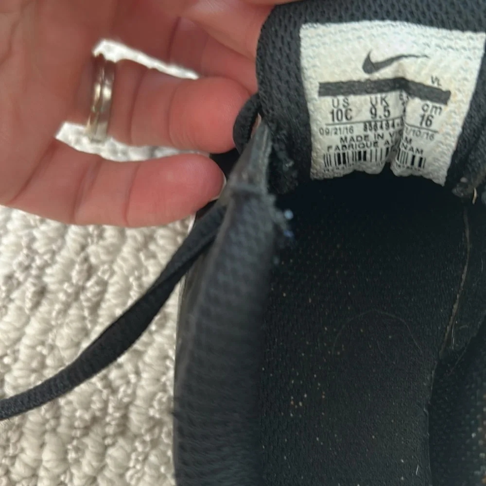 Nike Vapor Ultrafly Keystone Baseball Cleats Black Size 10 Youth‎